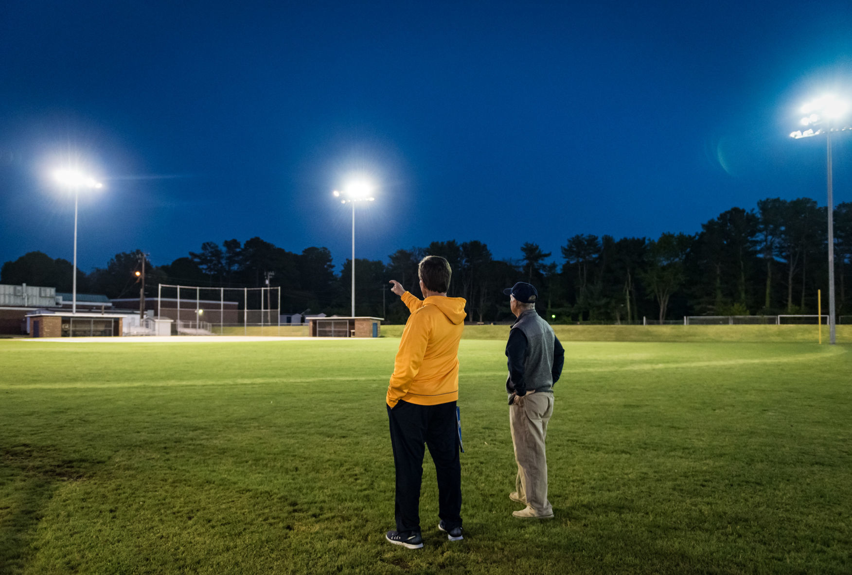 COVID-19 Stadium Lights to Honor Class of 2020
